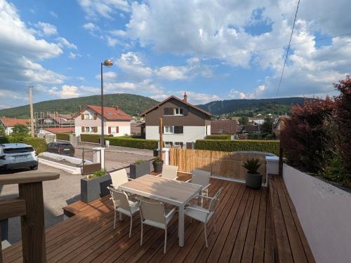 Maison vue montagne, proche centre - 6 pers.