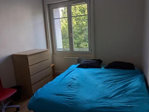 Chambre double ultra confortable et au calme proche du centre-ville de Lyon