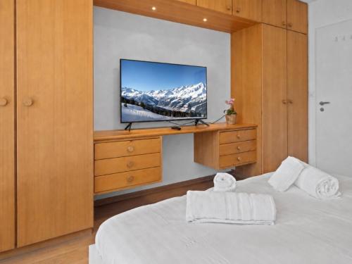 Appartement rénové, grand balcon, 10min des pistes