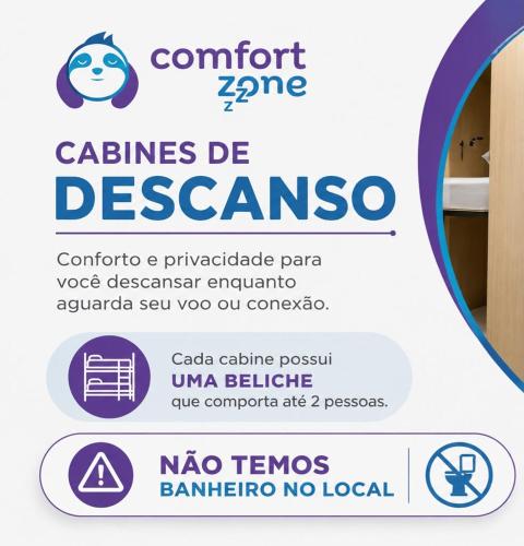a flyer for a restaurant with a sign that readsendas de desacionosa at Comfort Zone in Porto Alegre