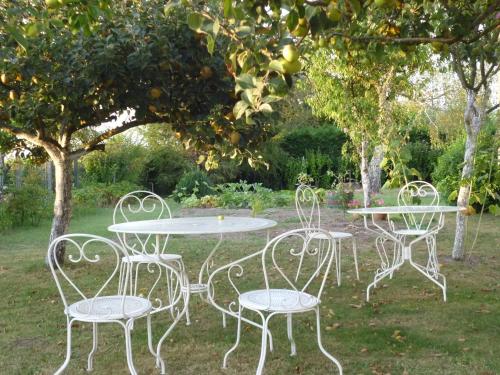 Κήπος έξω από το Le Clos des Rosiers