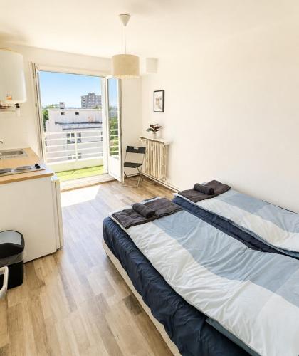 Appartement lumineux avec terrasse et clim pour 6 pers