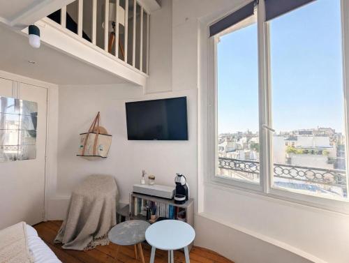 Studio perché et climatisé à Auteuil - 2 pers