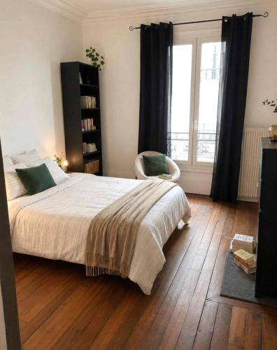 Appartement 3 pièces lumineux près du Père-Lachaise