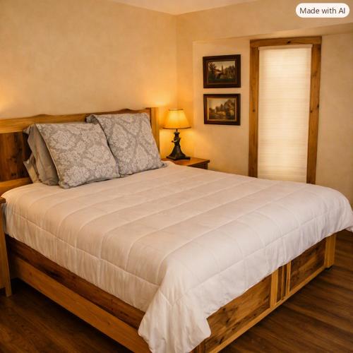 a bedroom with a large bed in a room at Silverado II in Winter Park