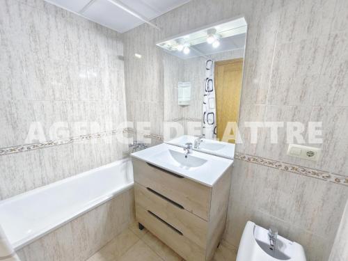 Appartement vue mer, clim et piscine - 6 pers.