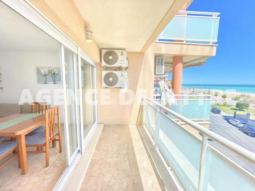 Appartement vue mer, clim et piscine - 6 pers.