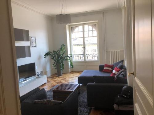 Luxurious appartment in front of lake and park