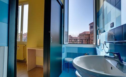 Bathroom sa Soggiorno Marino San Giuseppe
