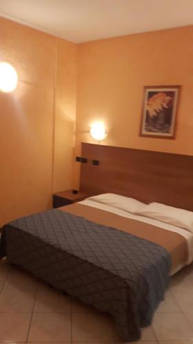 Postel nebo postele na pokoji v ubytování Hotel Armida