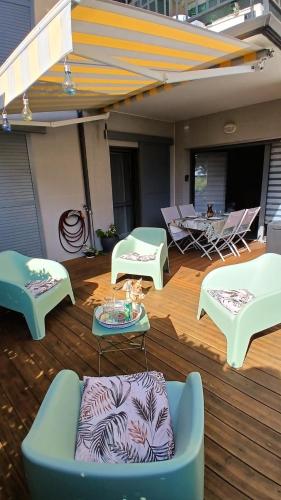 T3 spacieux Arcachon sur jardin, proche du port et de la plage