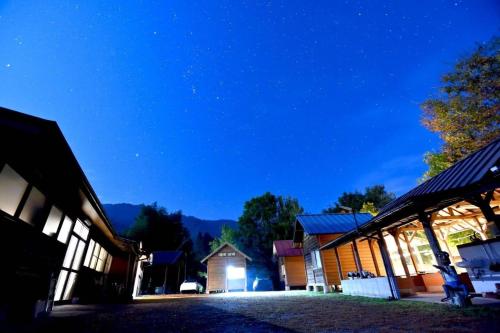 a night view of a building at night at Haecho County - Camp - Vacation STAY 42289v in Oshite