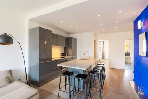 Magnifique 3 pieces sur la coulee verte