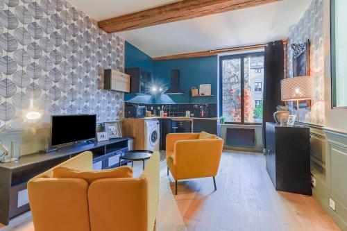 Studio Charme & Confort - Tout équipé, au cœur de Dijon