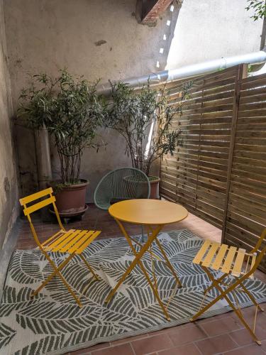 Nid de la Liberté avec terrasse - Centre Carcassonne
