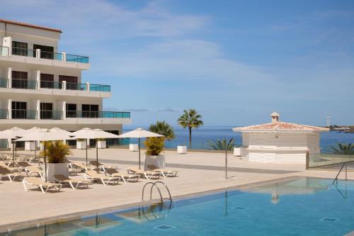 a rendering of a resort with a swimming pool at Apartments La Palma, Affiliated by Meliá in Puerto Naos