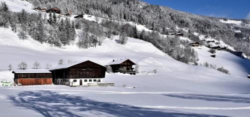 Ferienwohnung Bauernhof Obererlach tokom zime