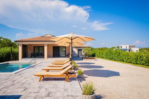 Villa Ardanela in Kapelica - Haus für 6 Personen