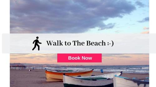 Cabanyal Beach Corner Flat