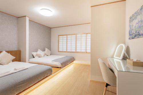 New! Direct access to Namba & KIX 金洲House懿-花园北 通天閣徒歩圏 3階建て一棟貸切 最大14名