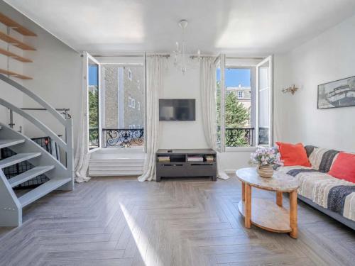 Bright & Central Duplex - Near the Eiffel Tower
