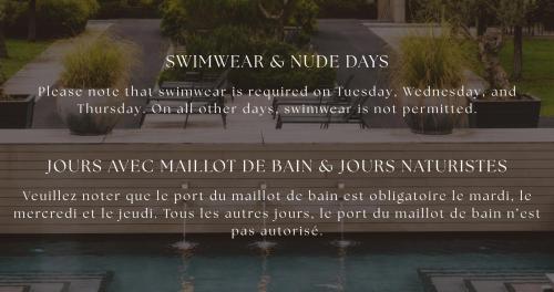 a sign that says summersavers and noble days in a park at Hotel & Wellness Zuiver in Amsterdam