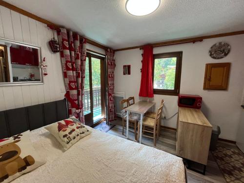 Studio cosy à Châtel pour 4 personnes, balcon exposé Sud-Ouest