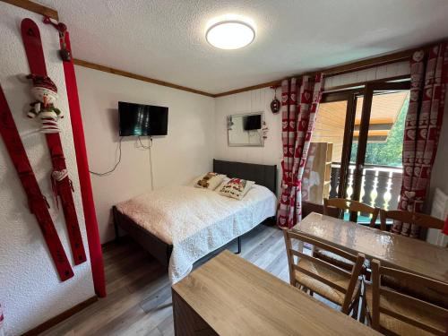Studio cosy à Châtel pour 4 personnes, balcon exposé Sud-Ouest