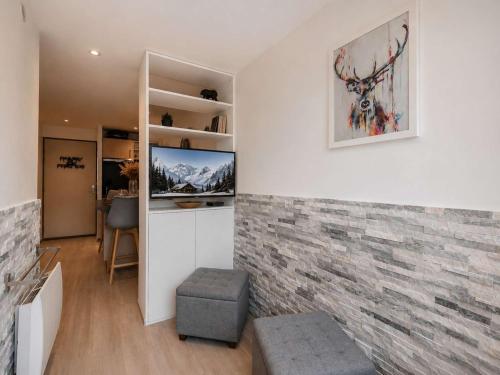 Appartement cosy 4 pers, 2 ch, départ ski aux pieds, exposé sud, proche commerces