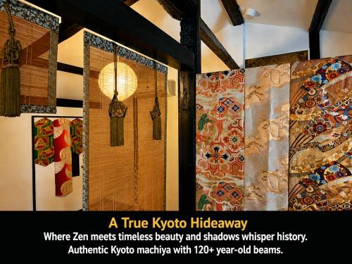 a room with many different types of tiles on the wall at CHELSEA24 in Kyoto