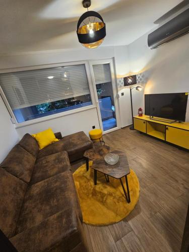 Yellow & Blue Apartments