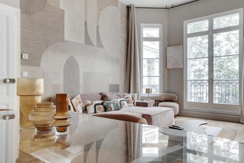 Élégant appartement climatisé in Arc de Triomphe