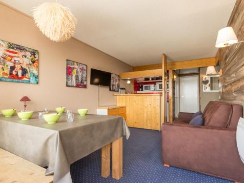 Appartement ski aux pieds avec balcon et wifi