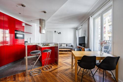 Mobility lease, Paris 2, Montorgueil, 2 bedrooms