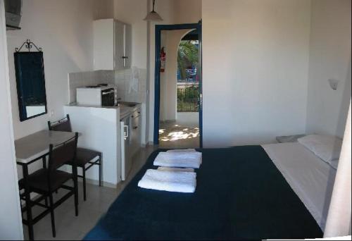 Η κουζίνα ή μικρή κουζίνα στο Villa Fiorita 