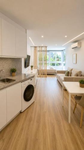 Premium estudio cerca de la playa con piscina