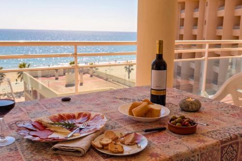 Peñíscola 1ª Línea: Terraza al Mar, Piscina y A/C