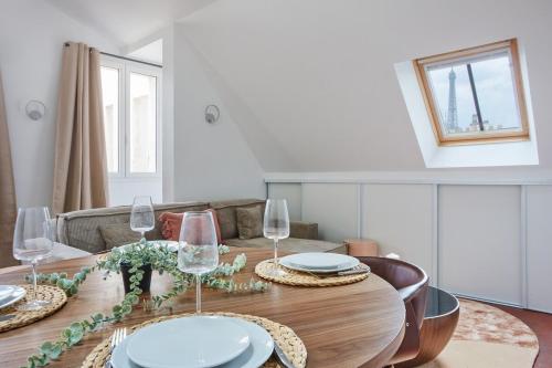 Appartement climatisé 1BR Triangle d'Or