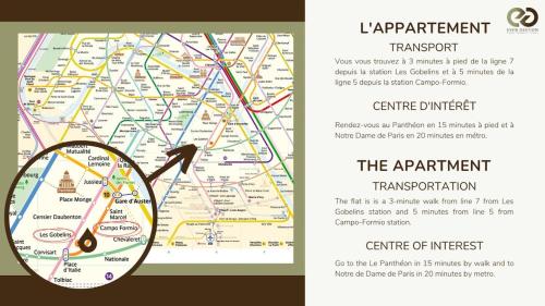 Jardin des Plantes, Cozy and Bright