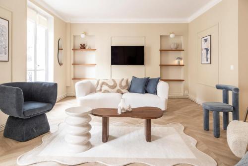 2G Duplex 10Pers 5Chambres Paris15 Commerce AC
