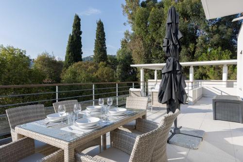 Terrasses de Montfleury - Spacieux, 2 terrasses, parking privé, piscine, 15 min du Palais et Plages