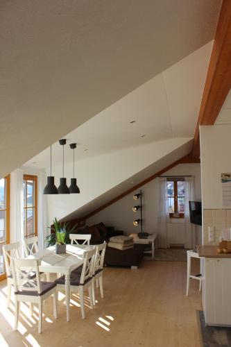 Χώρος καθιστικού στο Ferienwohnung Sandra Wetzel