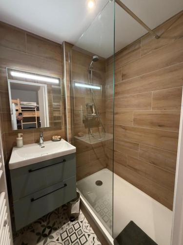 Appartement départ arrivée skis aux pieds MEIJE 3 vue vallée blanche rénové entièrement WIFI