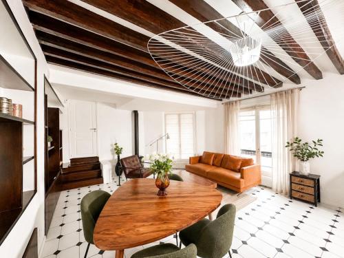 Spacious & modern property in Le Marais