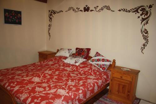 Postel nebo postele na pokoji v ubytování Apartment Petefi