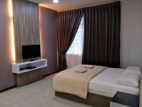 Кровать или кровати в номере Lim Mini Hotel