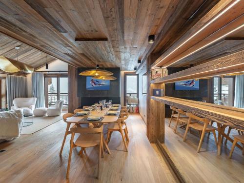Appartement neuf à Méribel avec sauna et parking