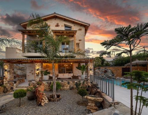 Villa Smaragda Stone Retreat with Private Pool
