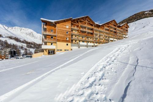 Les Cimes Du Val D'Allos semasa musim sejuk