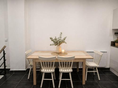 Appartement Paris centre calme WIFI 4 pers